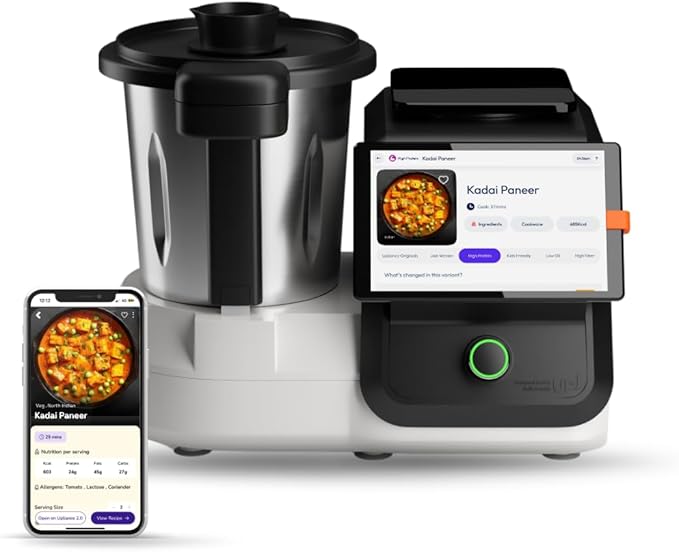 Smart AI Cooking Assistant 🤖 | 750+ Recipes 🍲 | WiFi & App Controlled | All-in-One Kitchen Helper
