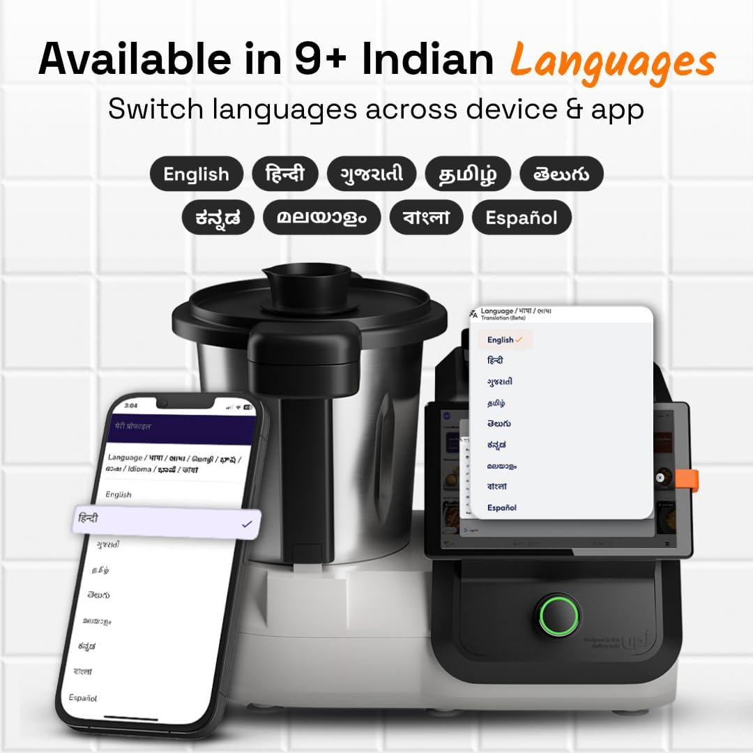 Smart AI Cooking Assistant 🤖 | 750+ Recipes 🍲 | WiFi & App Controlled | All-in-One Kitchen Helper