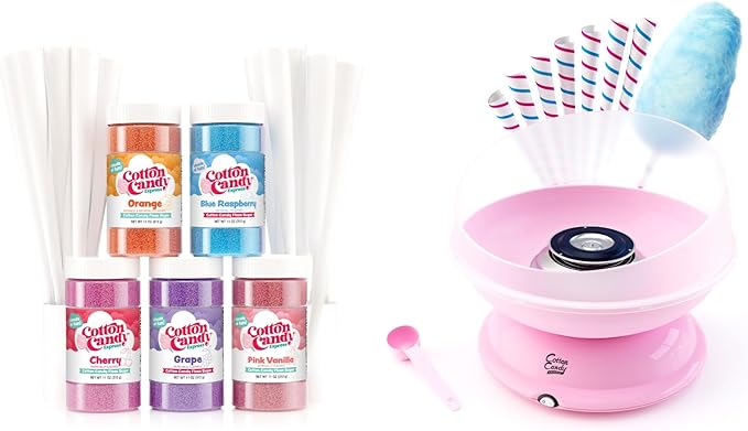 Cotton Candy Maker 🍭 | Fun & Easy Sweet Treat Machine 🎉 Perfect for Parties & Home