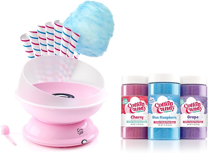 Cotton Candy Maker 🍭 | Fun & Easy Sweet Treat Machine 🎉 Perfect for Parties & Home