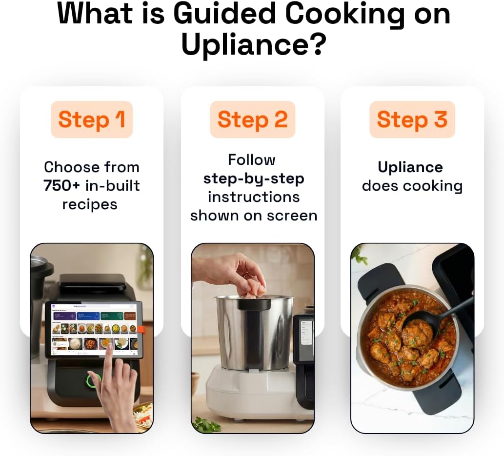 Smart AI Cooking Assistant 🤖 | 750+ Recipes 🍲 | WiFi & App Controlled | All-in-One Kitchen Helper
