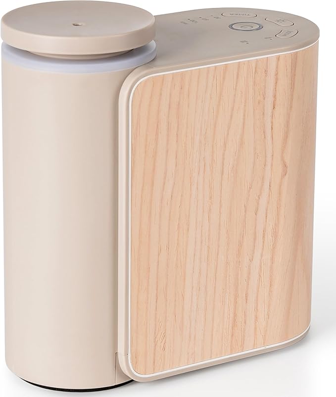 Waterless Ultrasonic Essential Oil Diffuser 🌿 | Smart Aromatherapy, Whisper-Quiet, Color-Changing LED, Home & Office Relaxation 💧✨