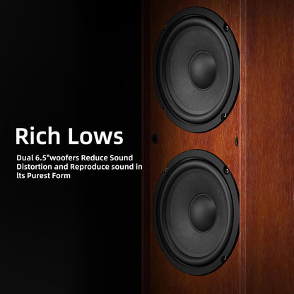 Floorstanding Passive Speakers 🎵 | High-Fidelity Sound for Home & Entertainment 🎶 Sleek Modern Design