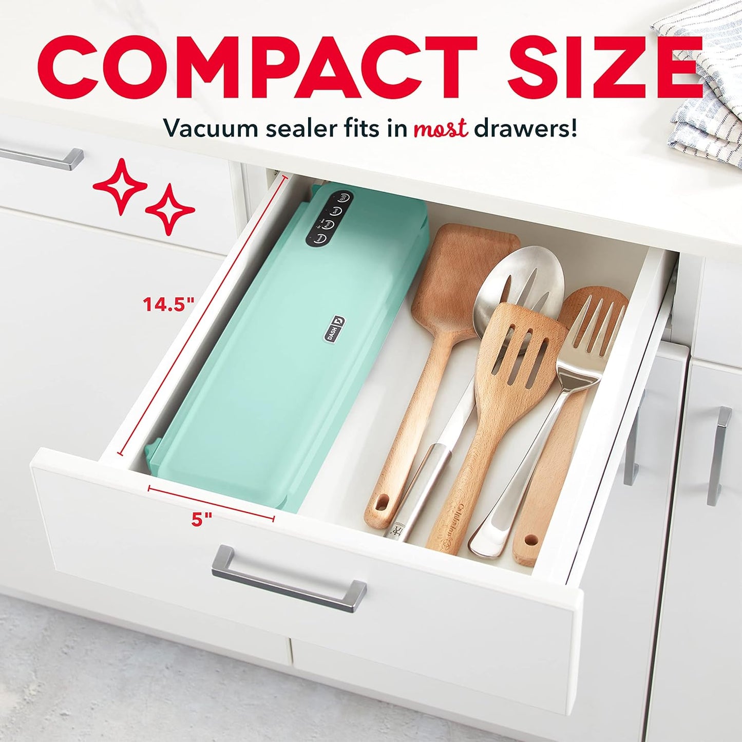 Vacuum Food Sealer Machine 🍖 | SuperSeal Single-Use Bag System for Freshness & Storage 🥗